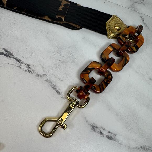 Louis Vuitton Bag Strap Tortoiseshell Shoulder Leopard Pony Hair Rare Stephen LV - Picture 3 of 9